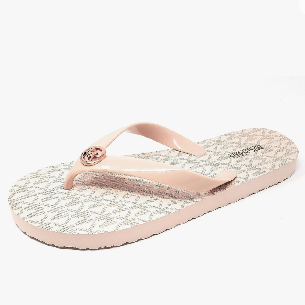 Michael Kors Flip Flop Mini Jet Set Ballet Sz 9 New
